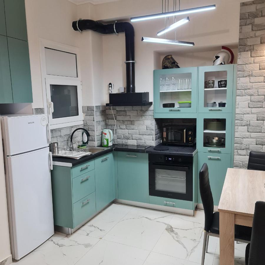 Full Apartment Near Kato Patissia Athena Bagian luar foto