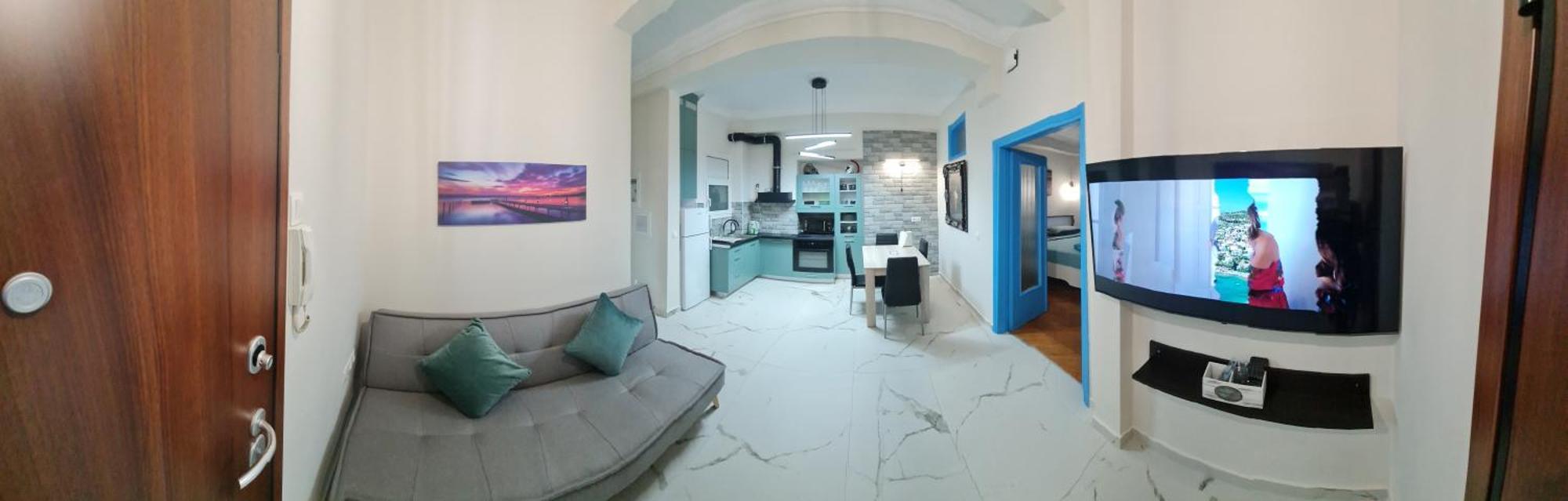 Full Apartment Near Kato Patissia Athena Bagian luar foto